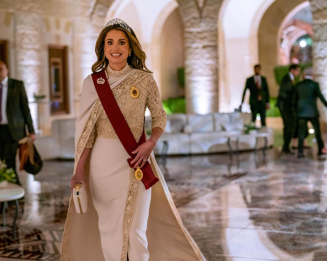 أبرز إطلالات الملكة رانيا العبد الله في 2023