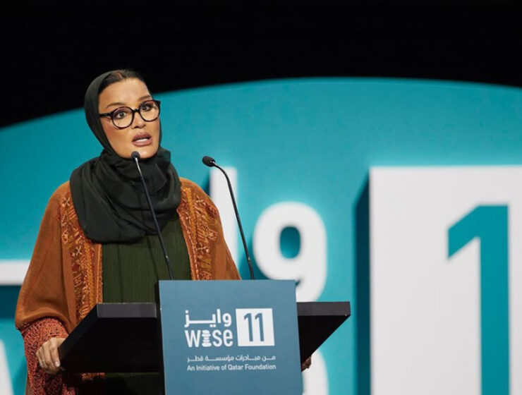 الشيخة موزا بنت ناصر تُبرز أهمية الذكاء الإصطناعي في تعليم أطفال غزة