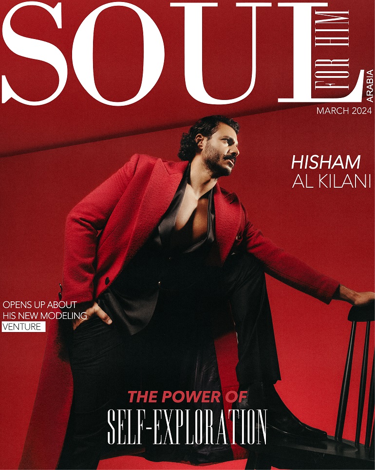 Hisham Al Kilani Graces the March Cover of Soul Arabia for Him