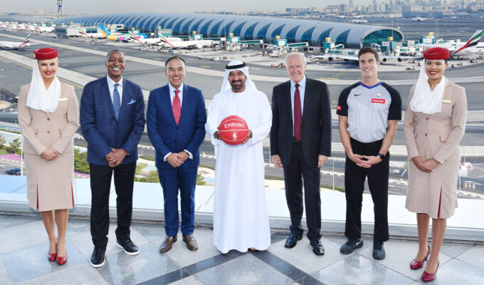 Emirates Becomes the Official Airline Partner of the NBA