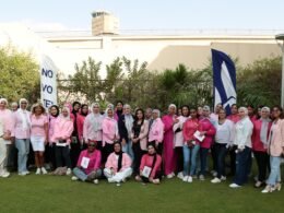 Novotel Cairo Airport Pink Day event with Baheya Foundation