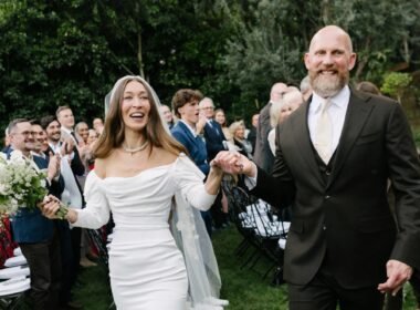 Alana Hadid wedding ceremony at Mohamed Hadid's home
