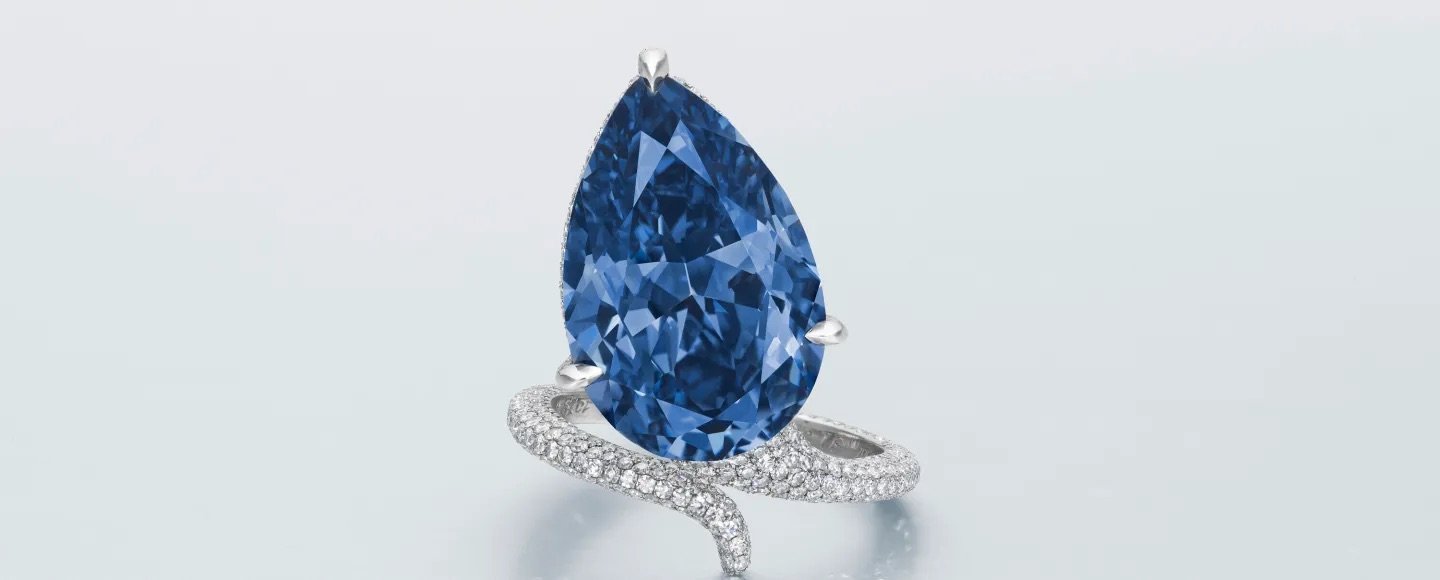 Mellon Blue Diamond Christie's Auction
