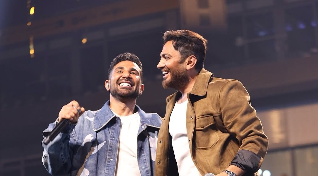 حماس جماهيري.. تفاصيل حفل تامر حسني وأحمد سعد على مسارح أوروبا