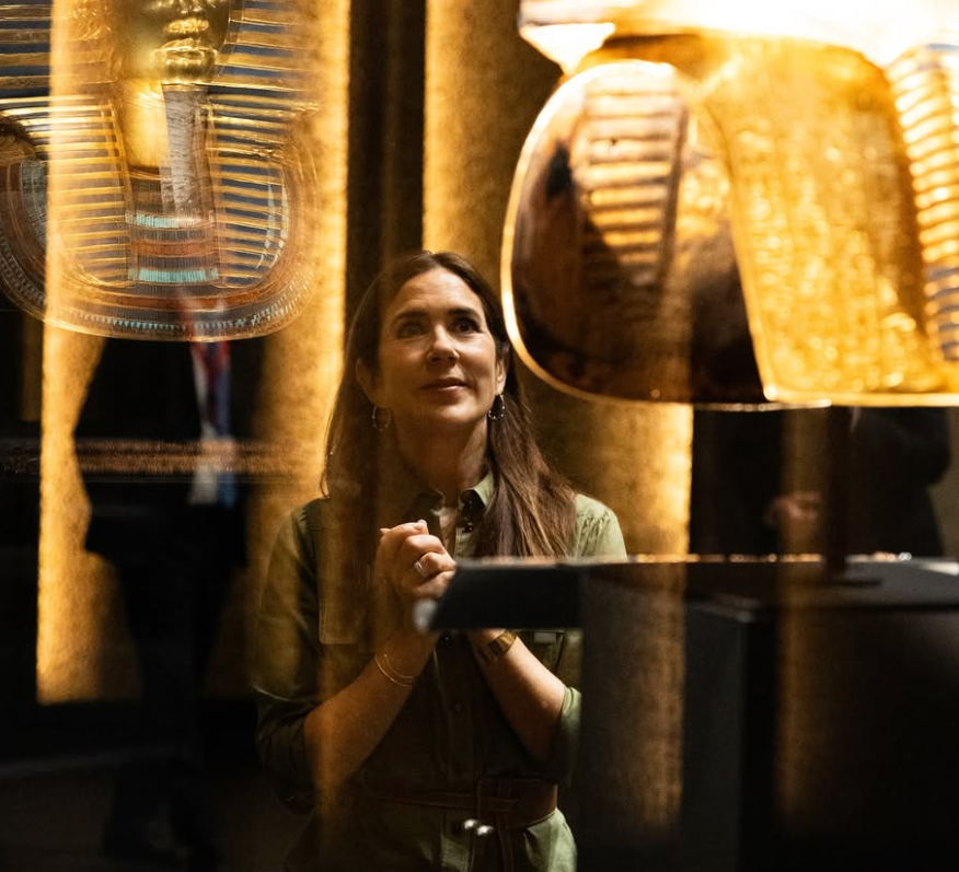 Queen Mary of Denmark Egypt Style