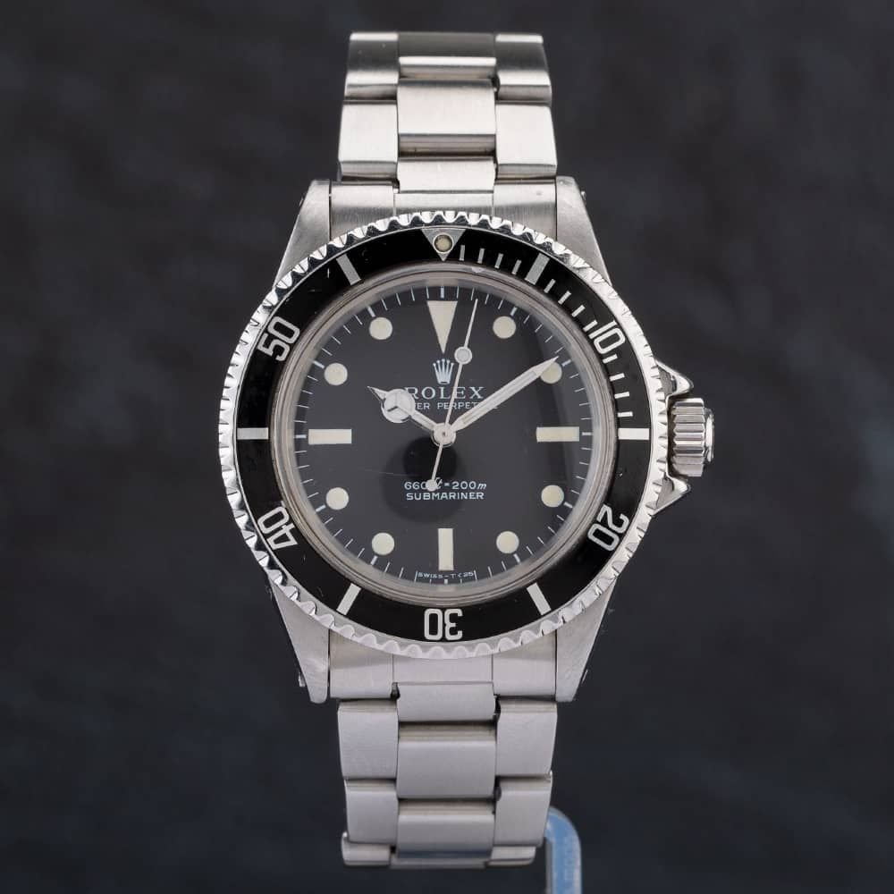 A pre-owned Rolex Submariner as a high-value asset in the Middle East.