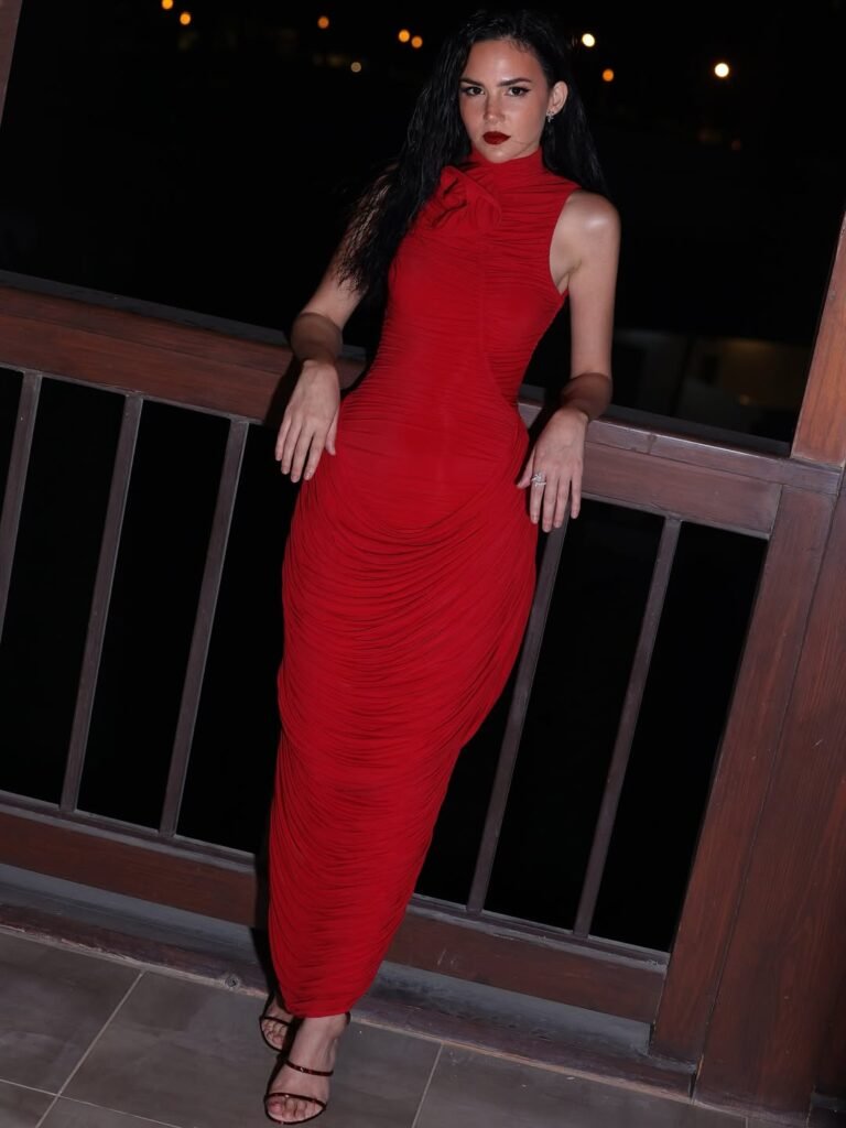 الممثلة الأردنية ركين سعد بطلة مسلسل “أب ولكن”.