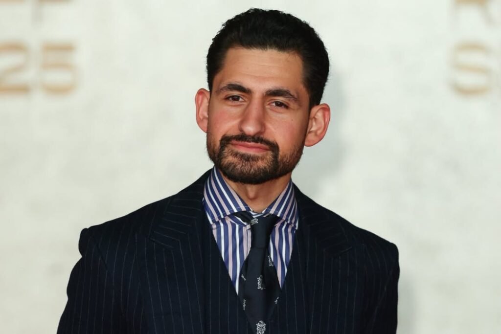 الفنان أمير المصري خلال العرض الأول لـ فيلم القصص.