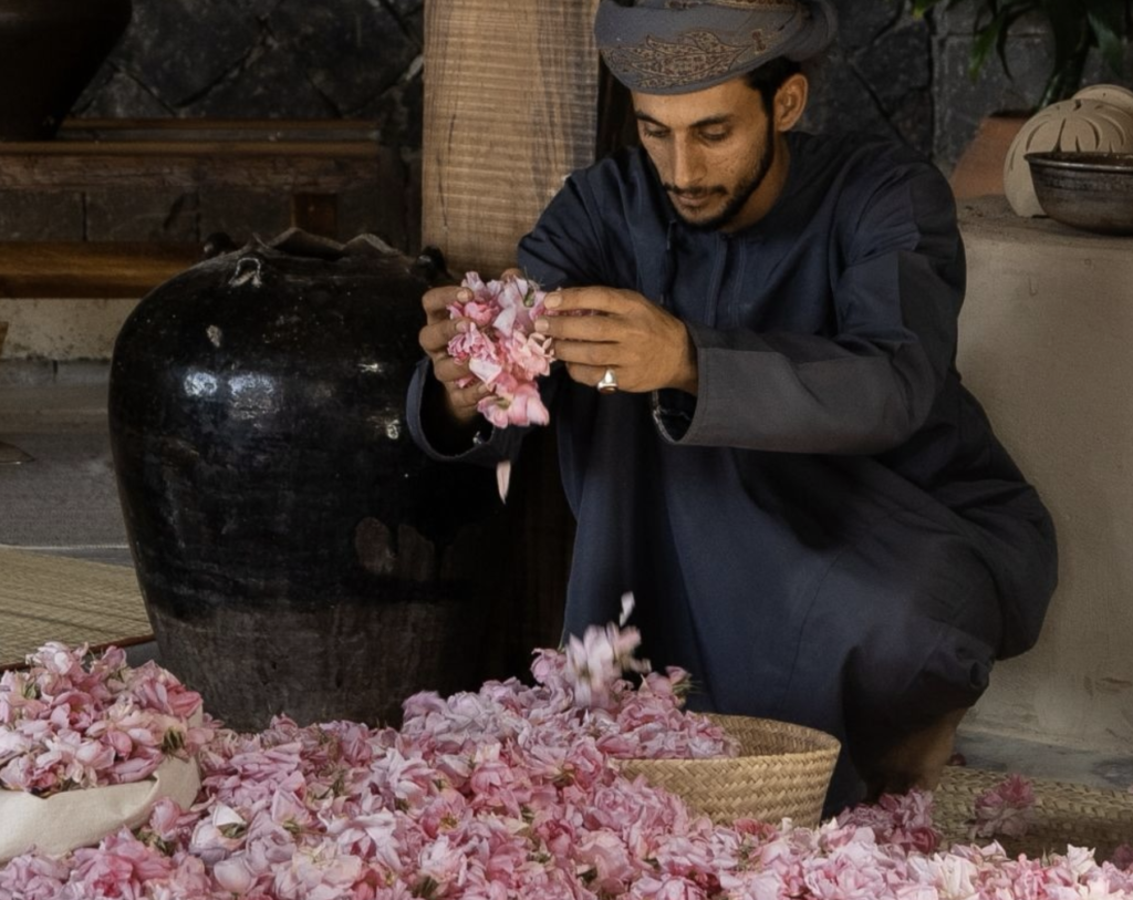 Rosewater as an ancient Arab skincare ritual