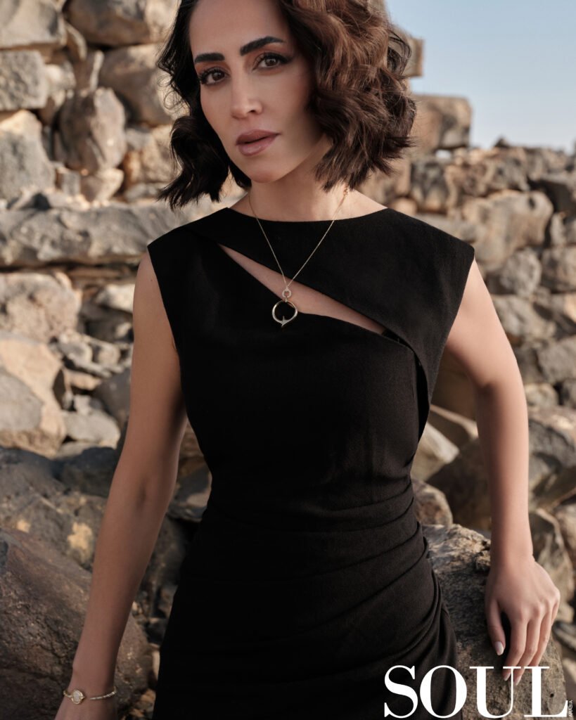 Mary Nazzal in The Rebirth Issue: Soul Arabia January 2026 at Umm El Jimal