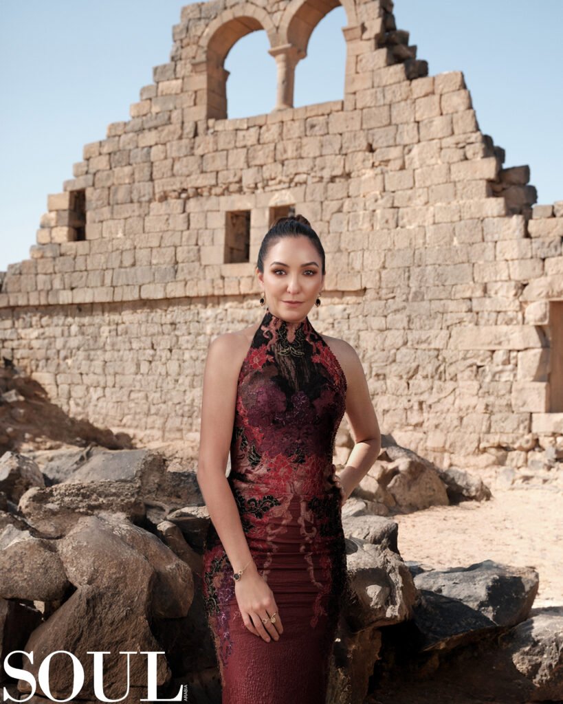 Marianela in The Rebirth Issue: Soul Arabia January 2026 at Umm El Jimal