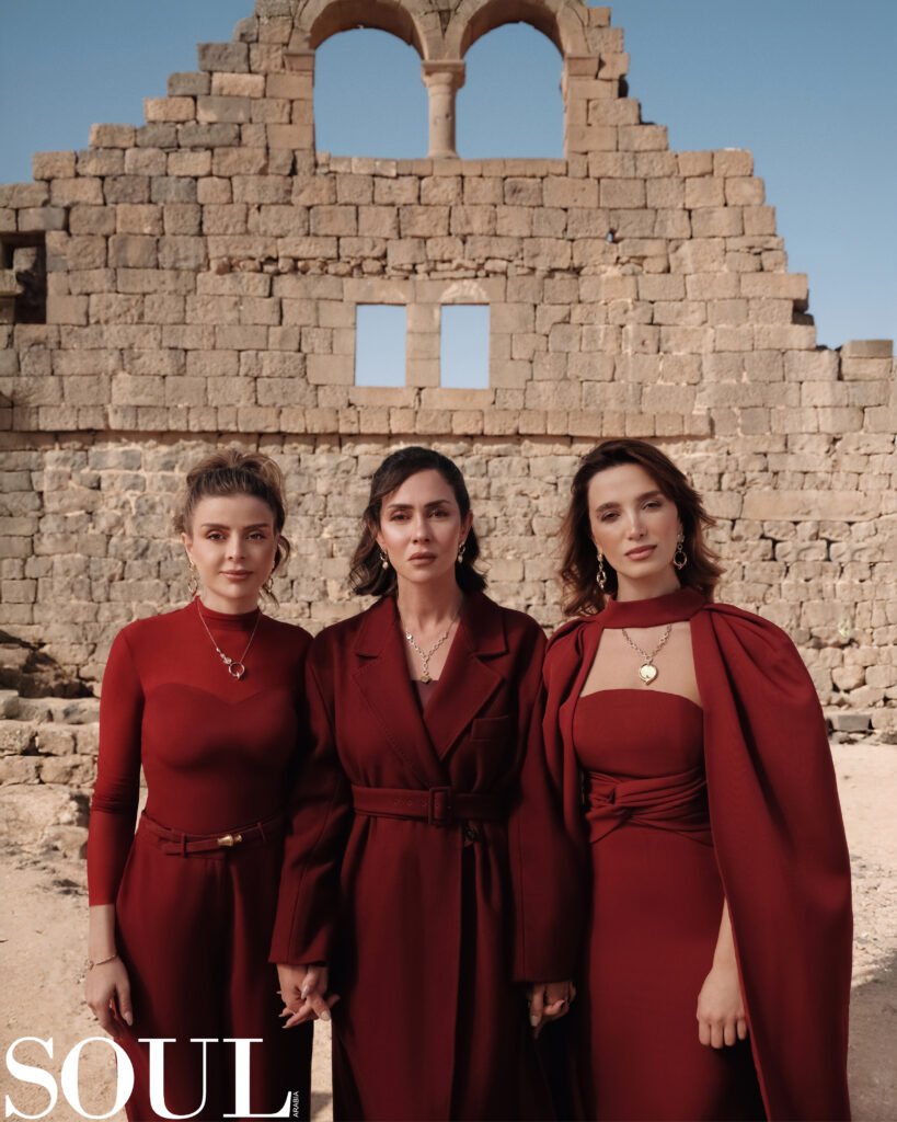 Lana Medawar in The Rebirth Issue: Soul Arabia January 2026 at Umm El Jimal