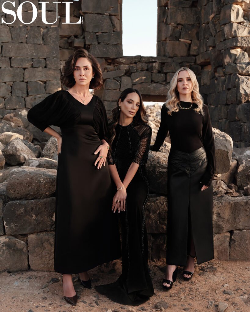 Hannah Rasekh in The Rebirth Issue: Soul Arabia January 2026 at Umm El Jimal