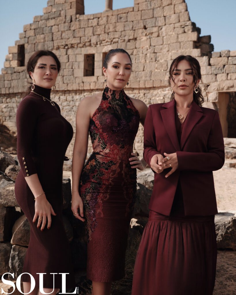 Lama Maaitah in The Rebirth Issue: Soul Arabia January 2026 at Umm El Jimal