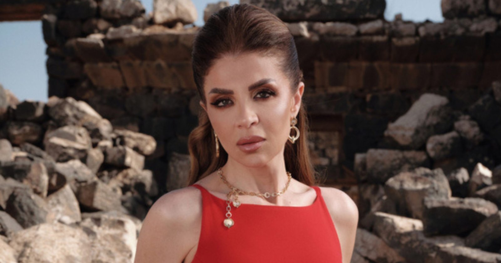 Lana Qusous in The Rebirth Issue: Soul Arabia January 2026 at Umm El Jimal