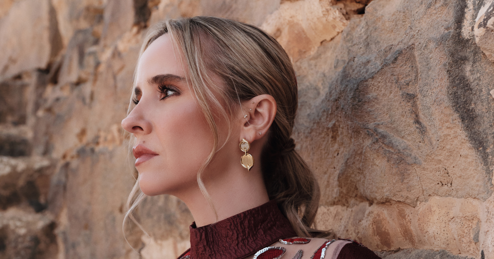 Hannah Rasekh in The Rebirth Issue: Soul Arabia January 2026 at Umm El Jimal