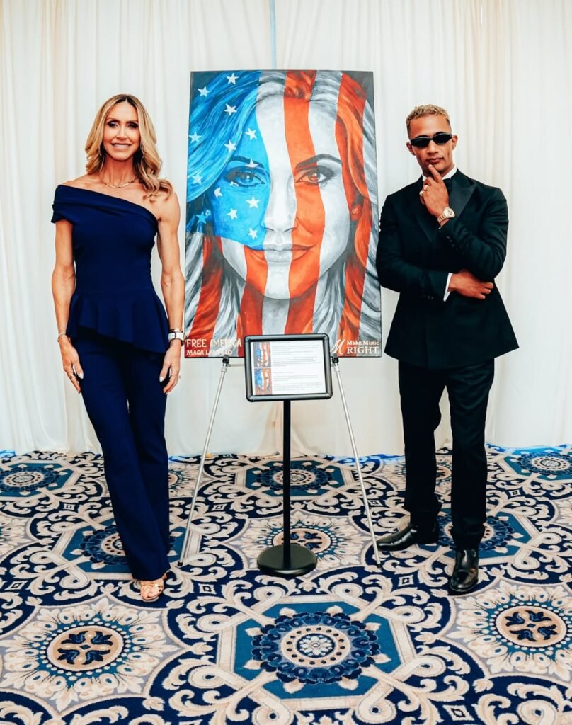 محمد رمضان ولارا ترامب من حساب محمد رمضان على إنستغرام