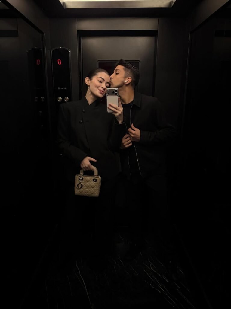 ليلى زاهر وهشام جمال في أجواء رومانسية بعيد الحب