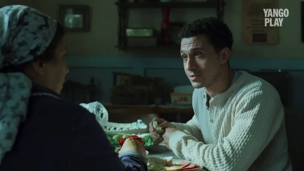 مشهد من مسلسل عين سحرية بطولة عصام عمر