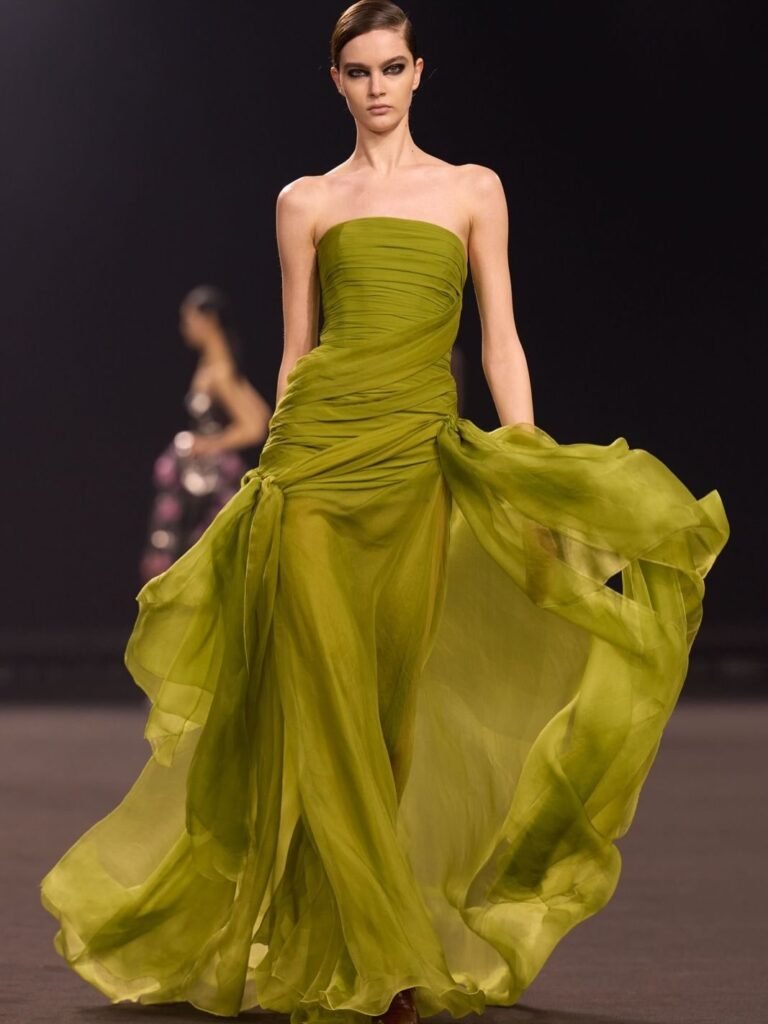 Front row guests at Elie Saab Paris Fashion Week show