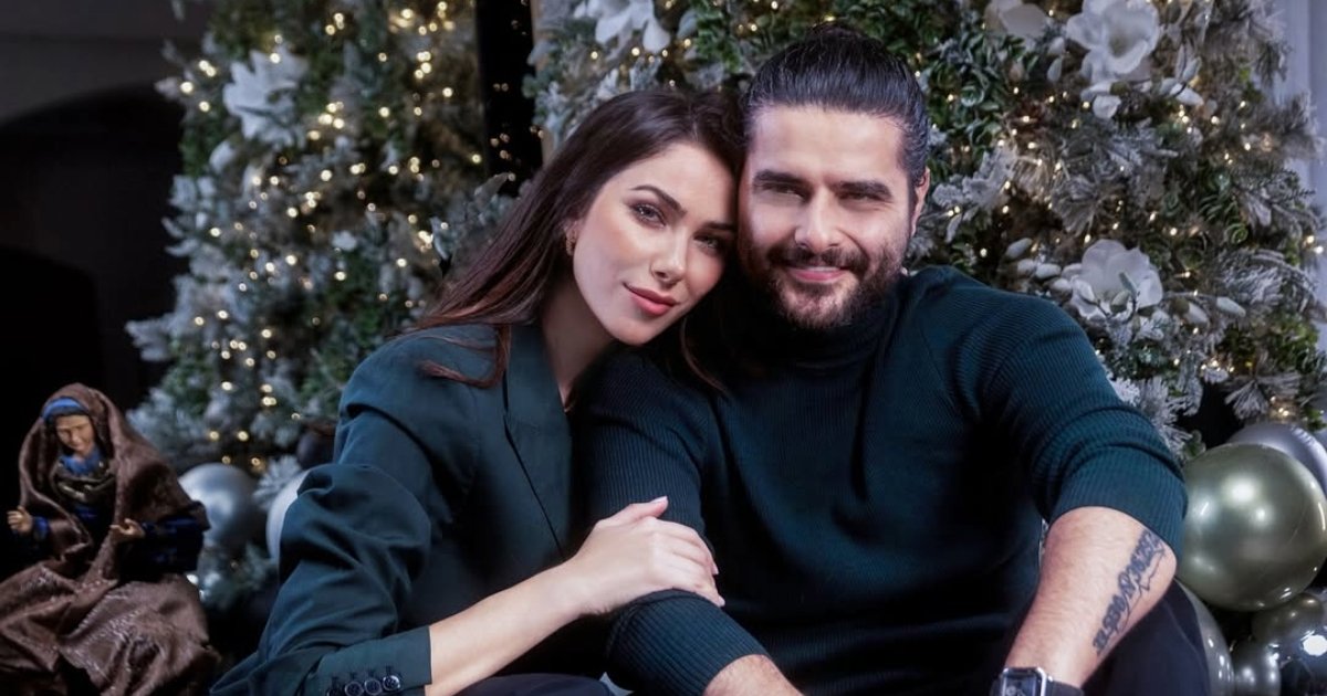 في أول صورة عائلية.. دانييلا رحمة وناصيف زيتون يحتفلان مع ابنهما إلياس