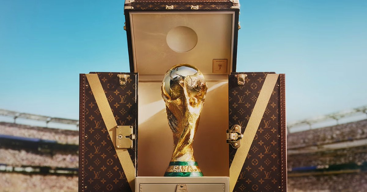 بتصميم يمزج بين الحرفية والعراقة.. لويس فيتون تكشف عن صندوق كأس العالم 2026 الأيقوني