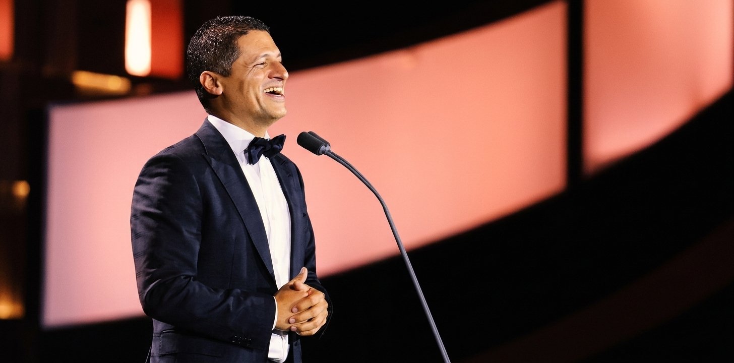 Amr Mansi at the GFF CLosing Ceremony