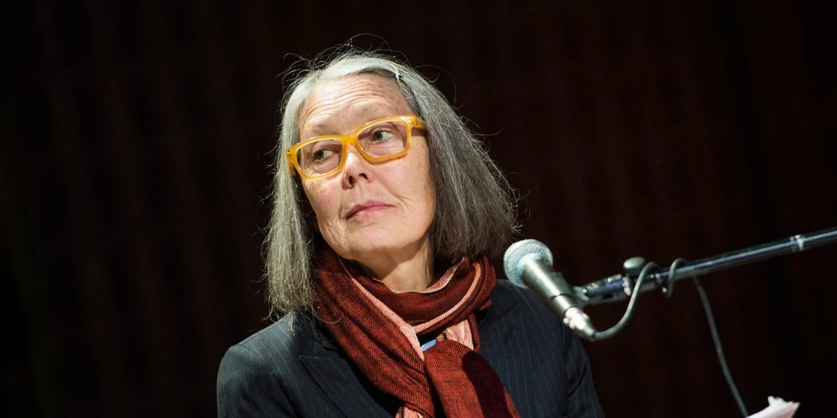 Anne Carson (Photo by Pontus Lundahl/TT News Agency/AFP via Getty Images/Sweden OUT)